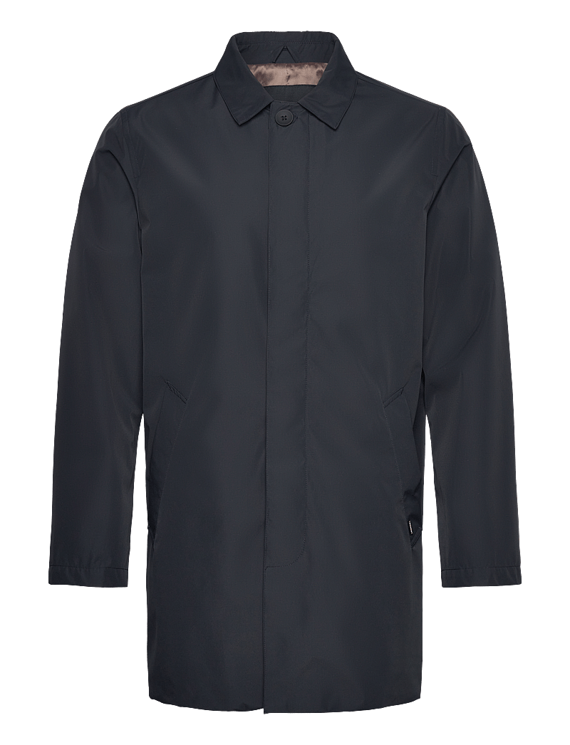 Lindbergh Black - Water repellent mac coat - Õhukesed mantlid - dk navy - 1