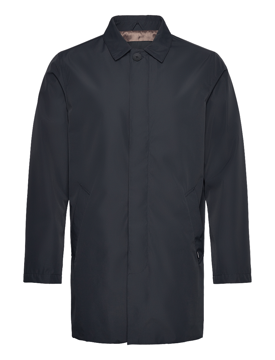 Lindbergh Black - Water repellent mac coat - tunna rockar - dk navy - 1