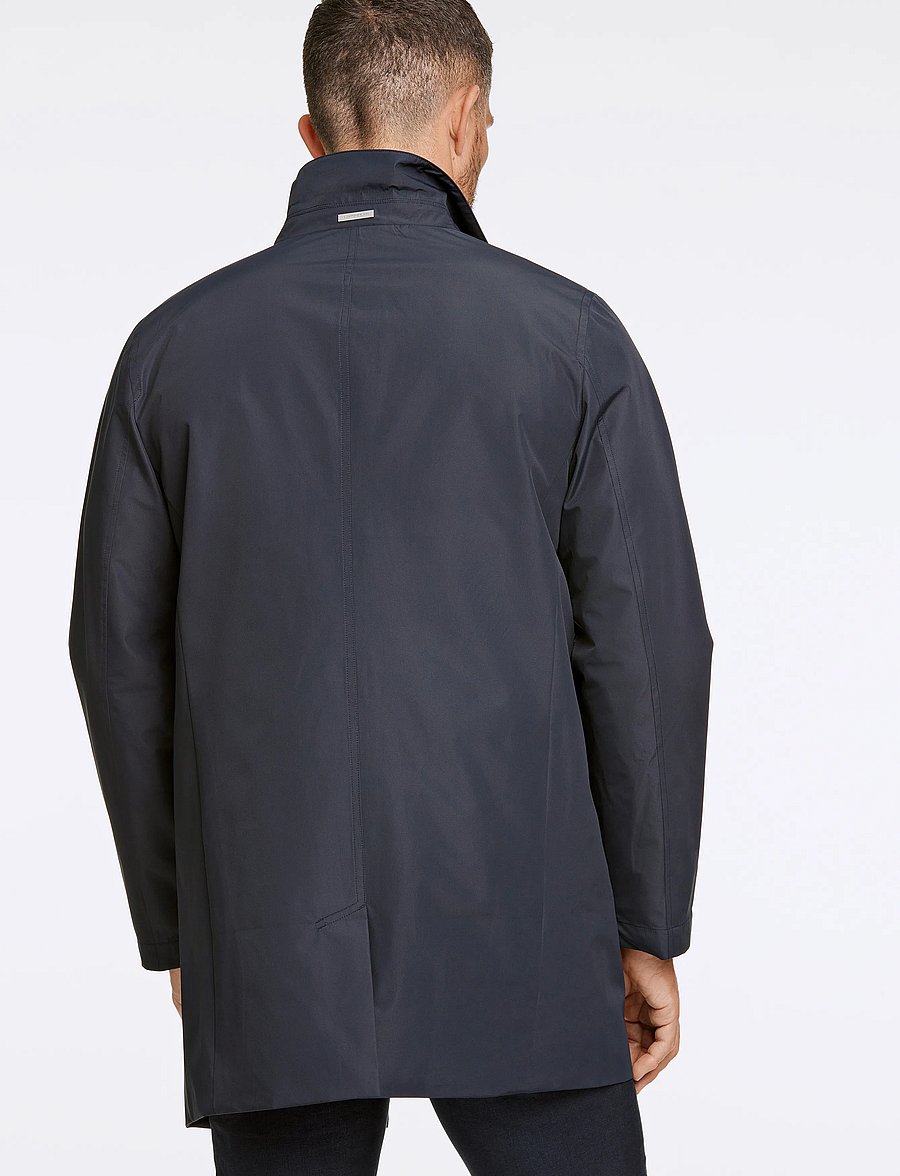 Lindbergh Black - Water repellent mac coat - tunna rockar - dk navy - 3