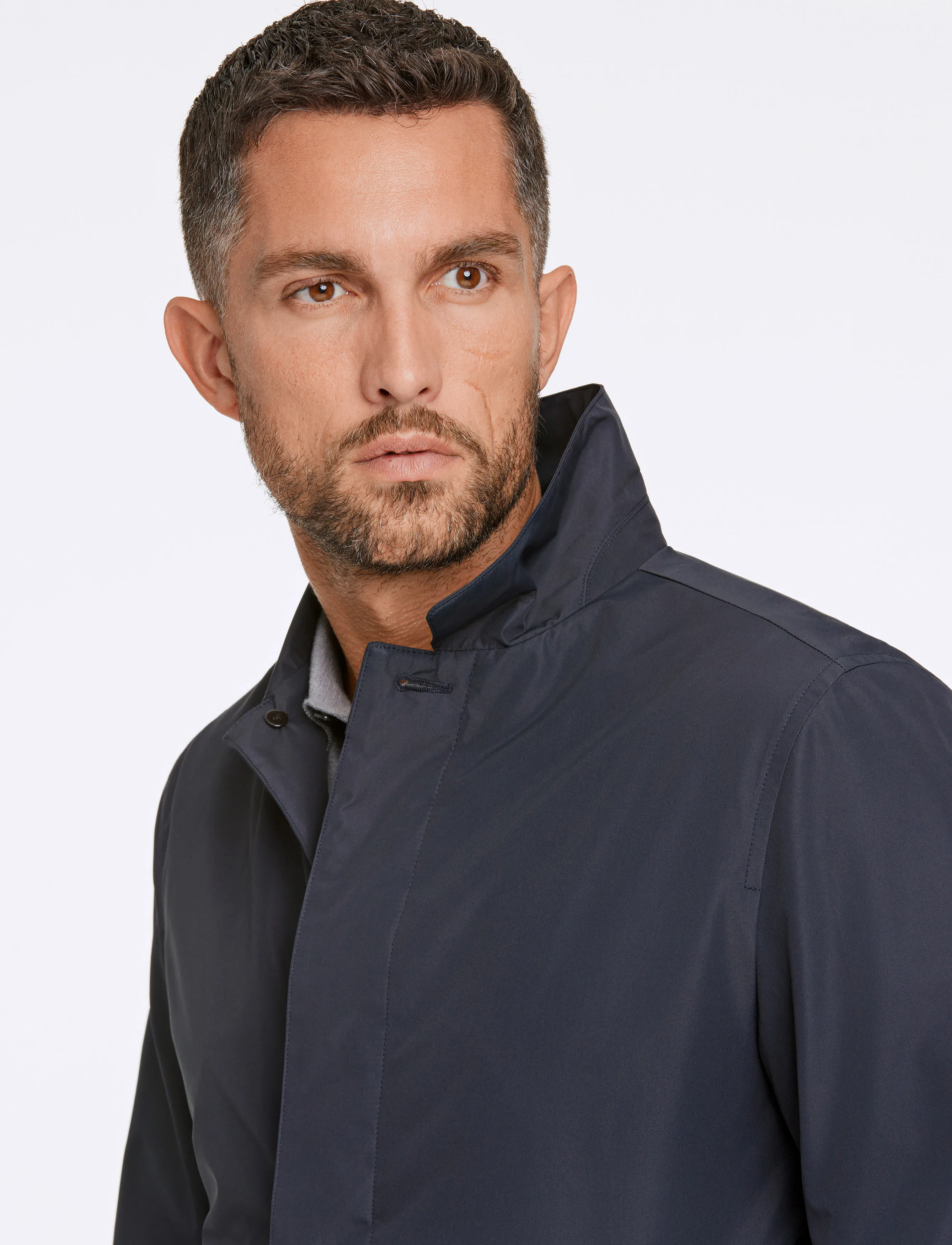 Lindbergh Black - Water repellent mac coat - tunna rockar - dk navy - 5