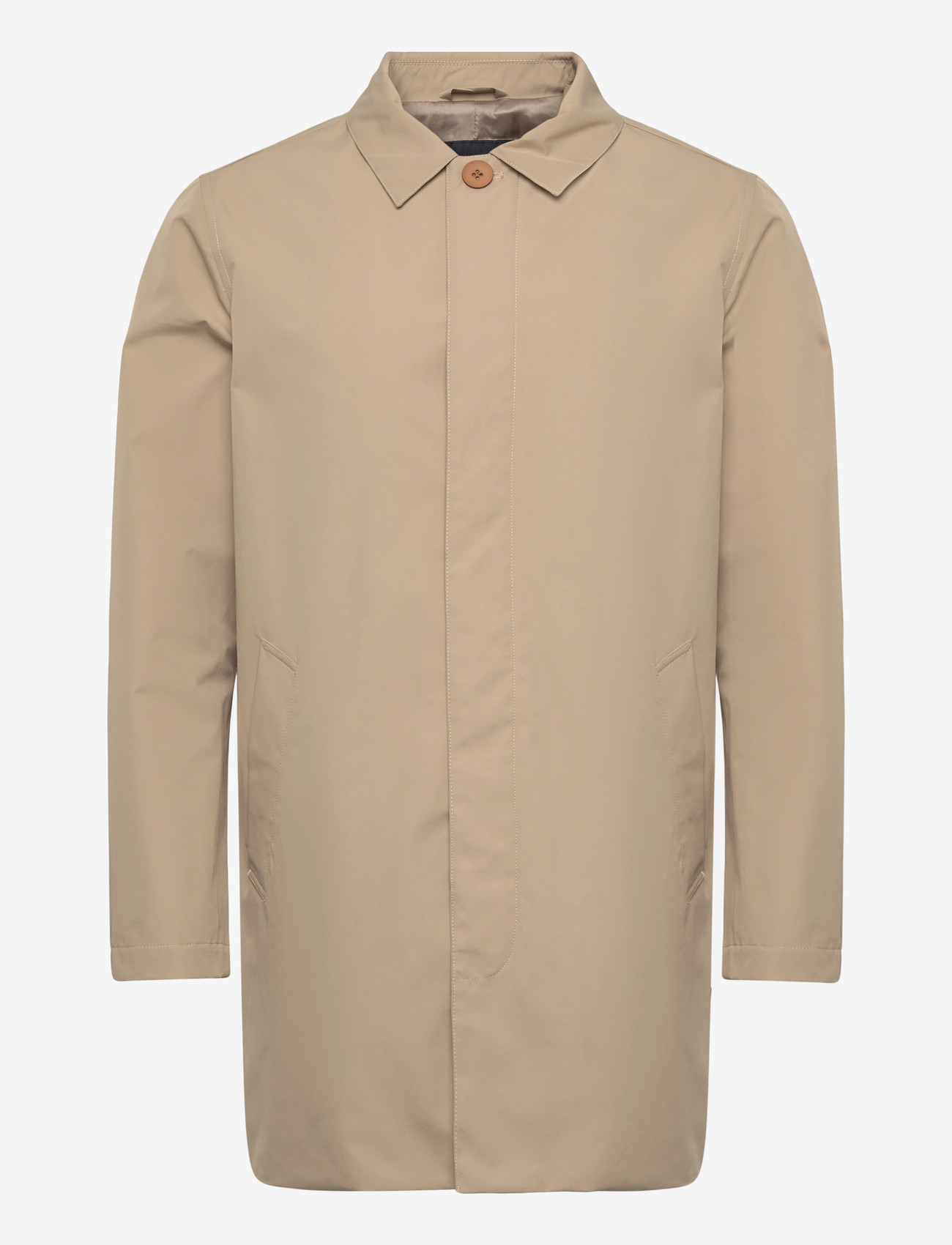 Lindbergh Black - Water repellent mac coat - Õhukesed mantlid - lt sand - 0