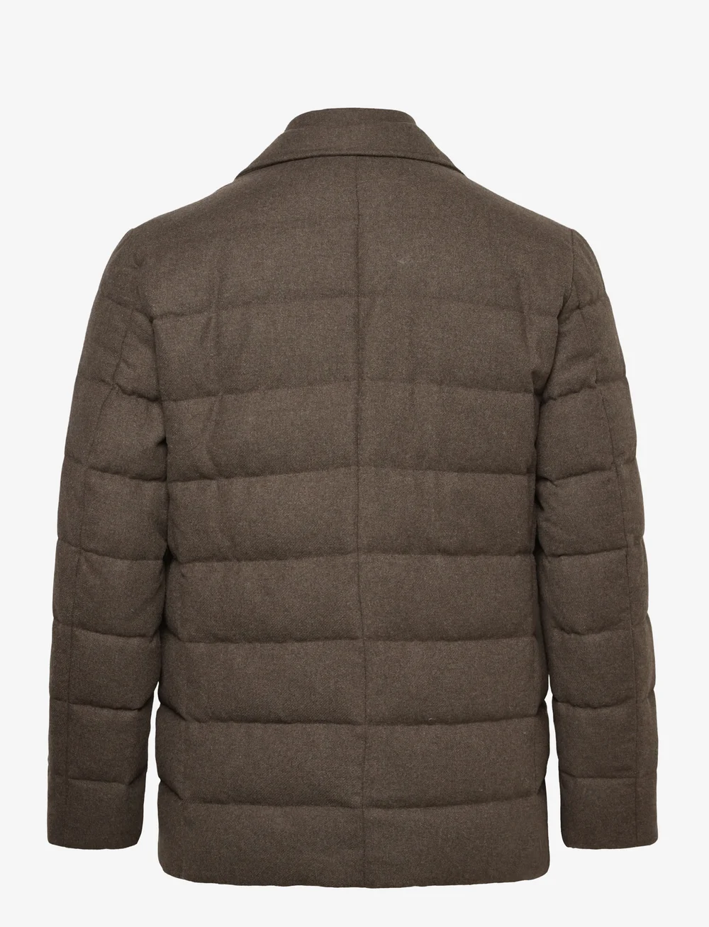 Lindbergh Black - Down blazer jacket - vinterjakker - brown mel - 1