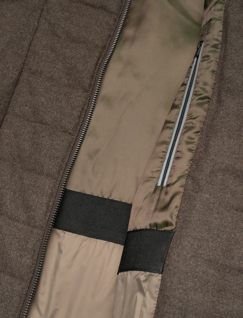 Lindbergh Black - Down blazer jacket - vinterjakker - brown mel - 5