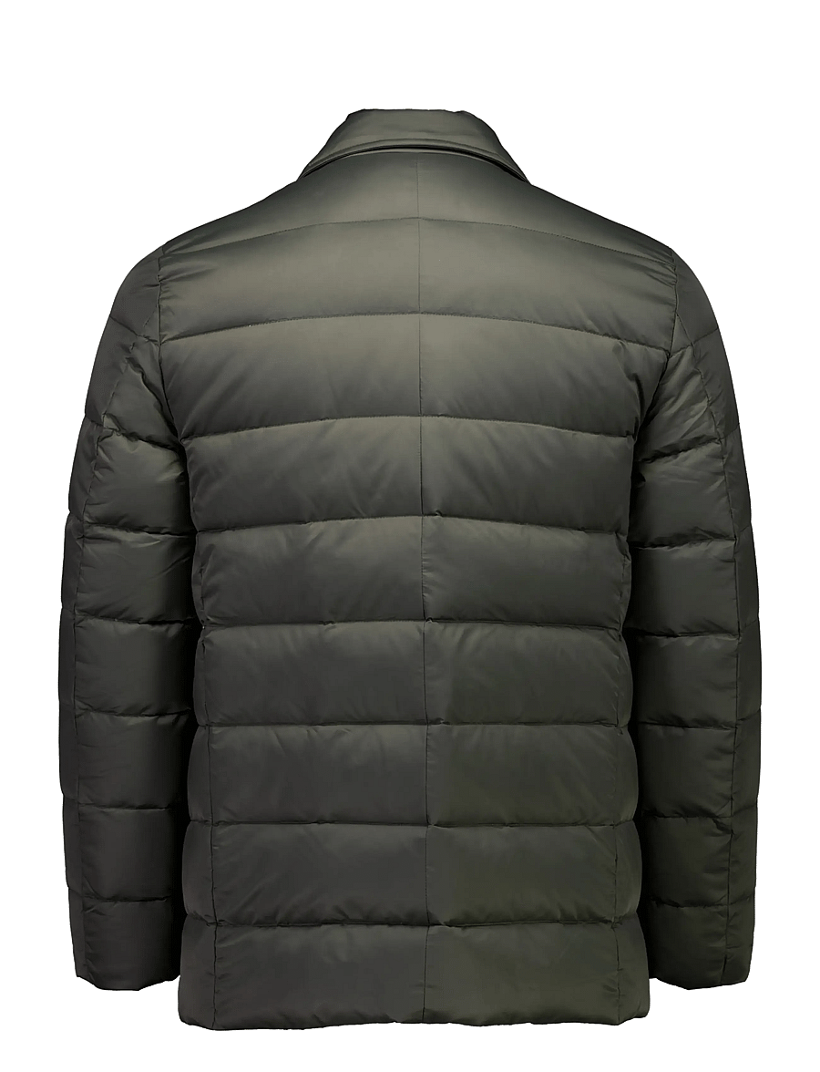 Lindbergh Black - Water repellent down blazer - hybrid jackets - dk army - 3