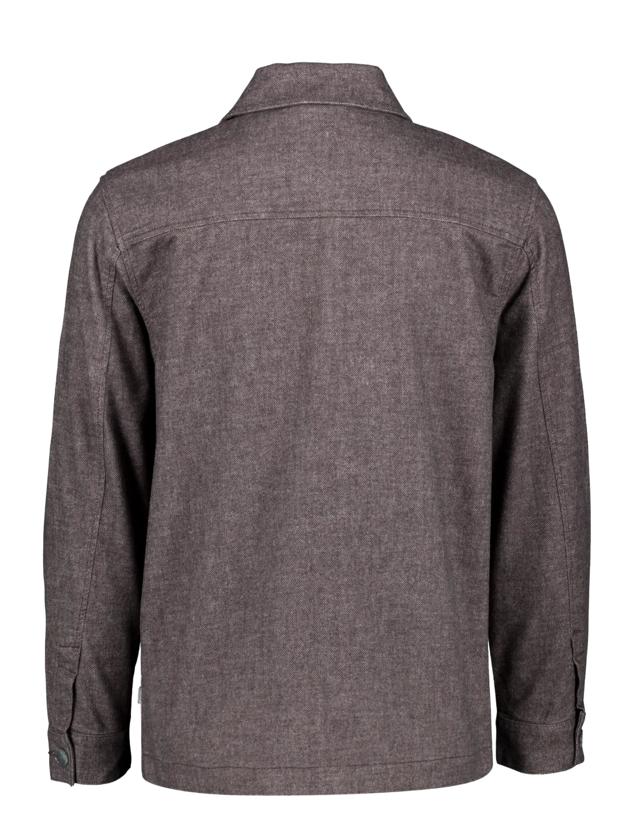 Lindbergh Black - 1927: Superflex overshirt - brown mix - 1