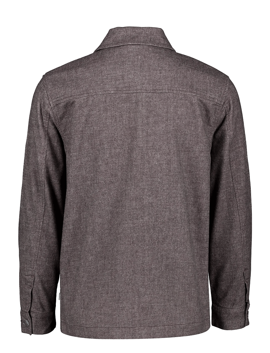 Lindbergh Black - 1927: Superflex overshirt - brown mix - 1