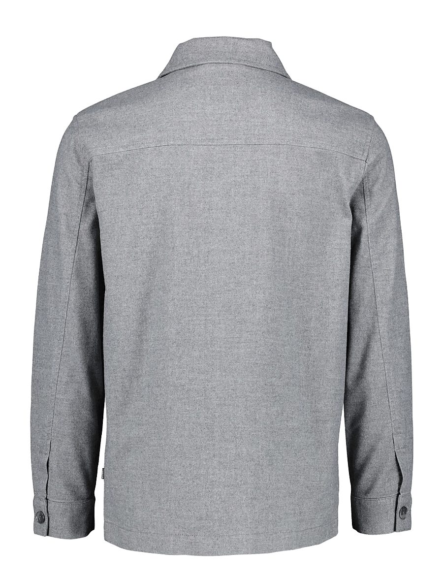 Lindbergh Black - 1927: Superflex overshirt - grey mix - 1