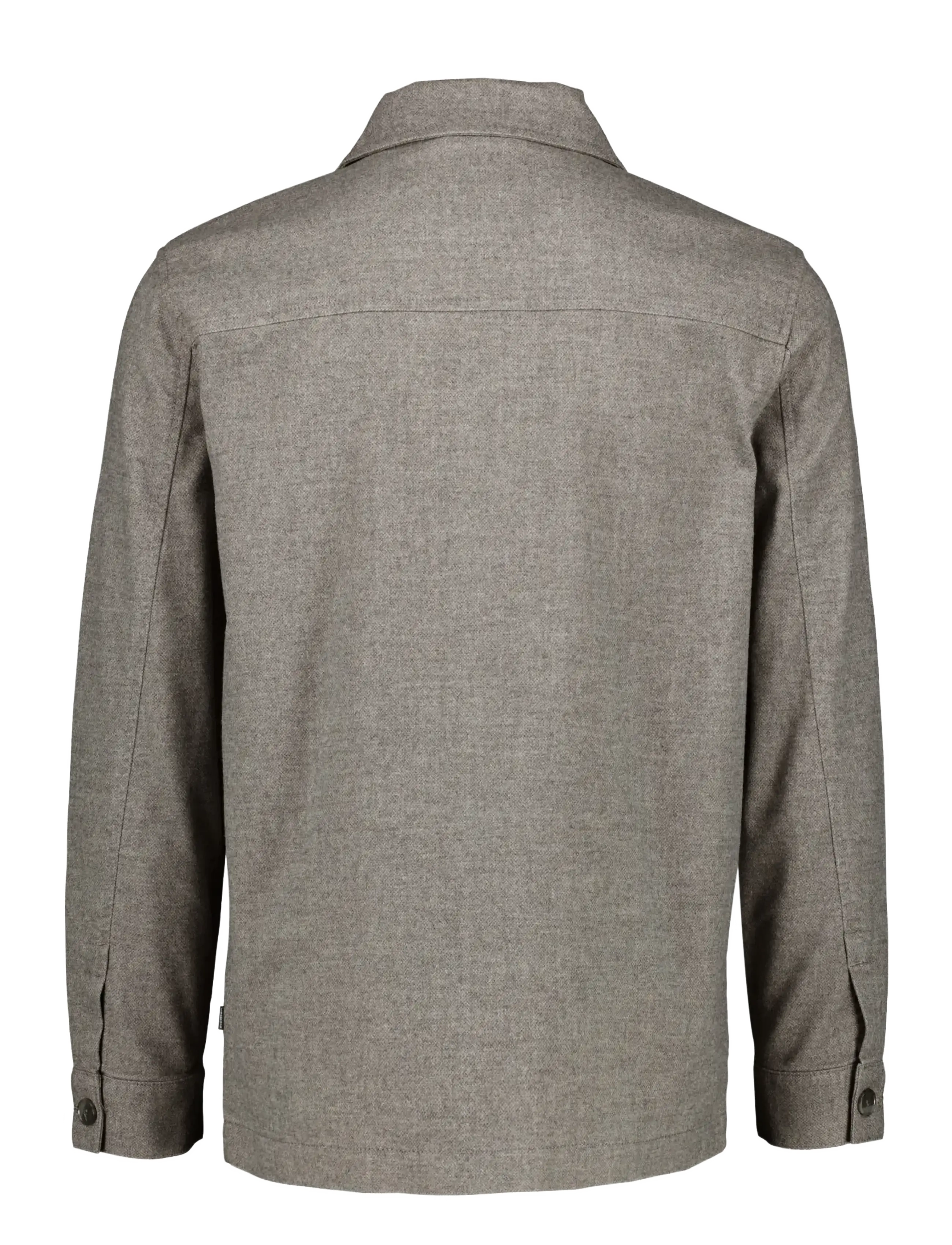 Lindbergh Black - 1927: Superflex overshirt - höstkläder - grey mix - 2