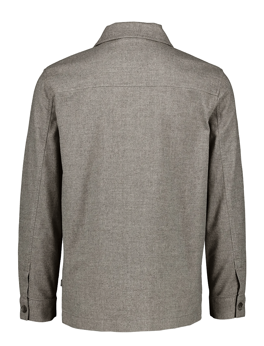 Lindbergh Black - 1927: Superflex overshirt - Überhemden - grey mix - 2