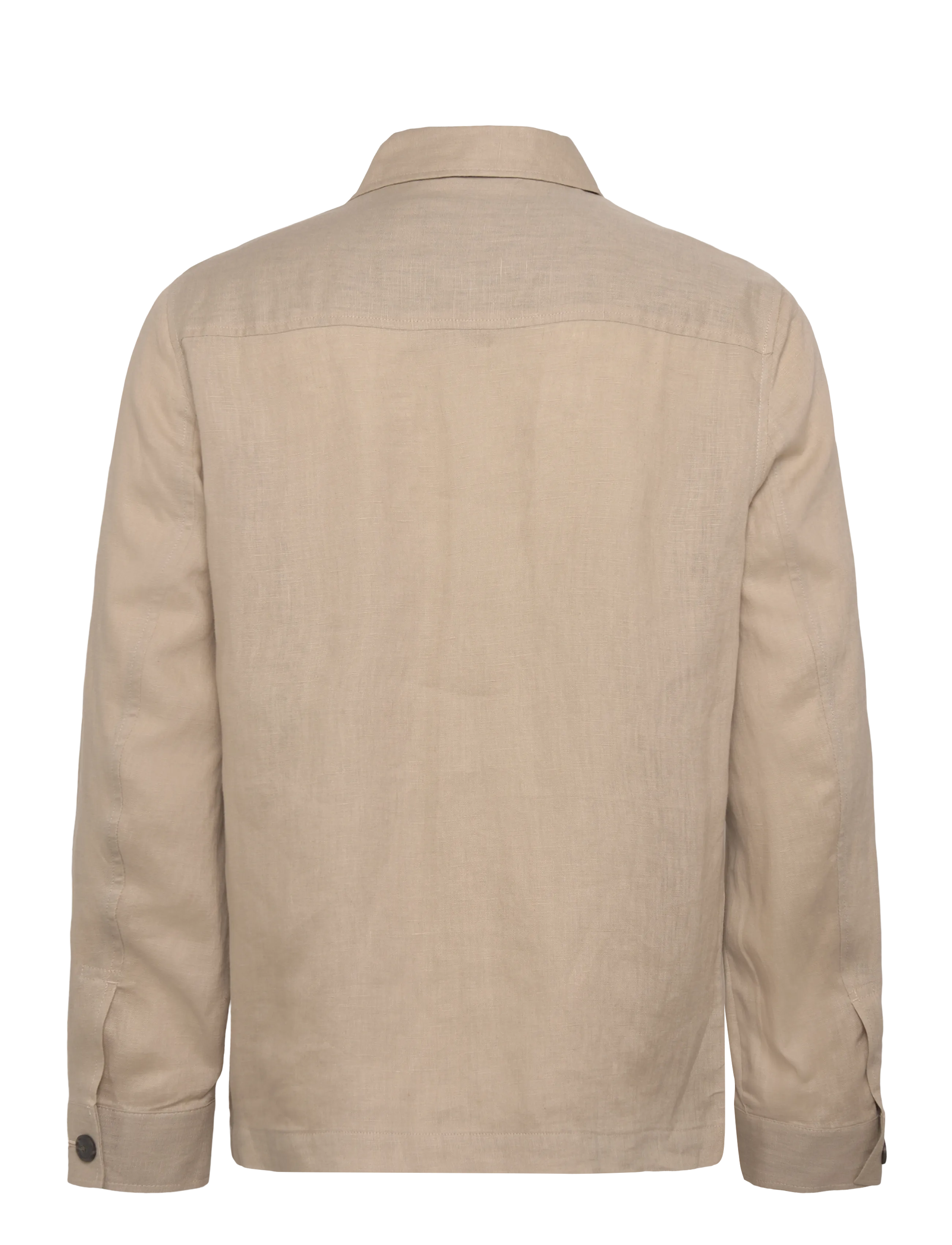 Lindbergh Black - ?Linen overshirt - urlaubsfavoriten - sand - 1