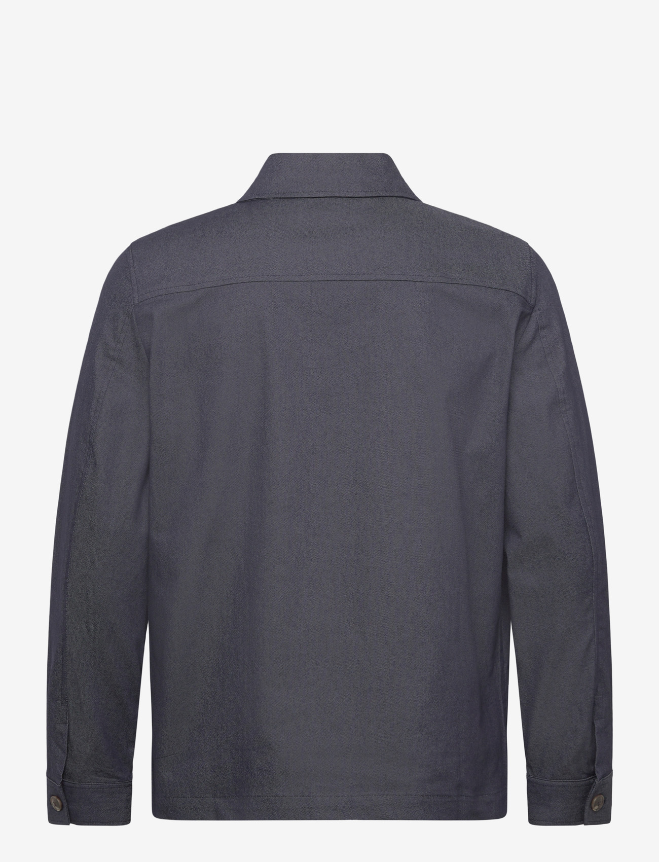 Lindbergh Black - Stretch cotton overshirt - overshirts - dk blue - 1