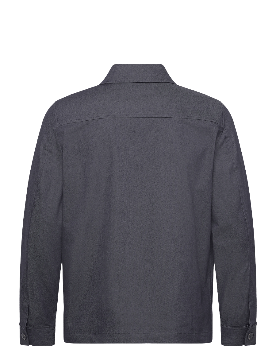 Lindbergh Black - Stretch cotton overshirt - paitatakit - dk blue - 1