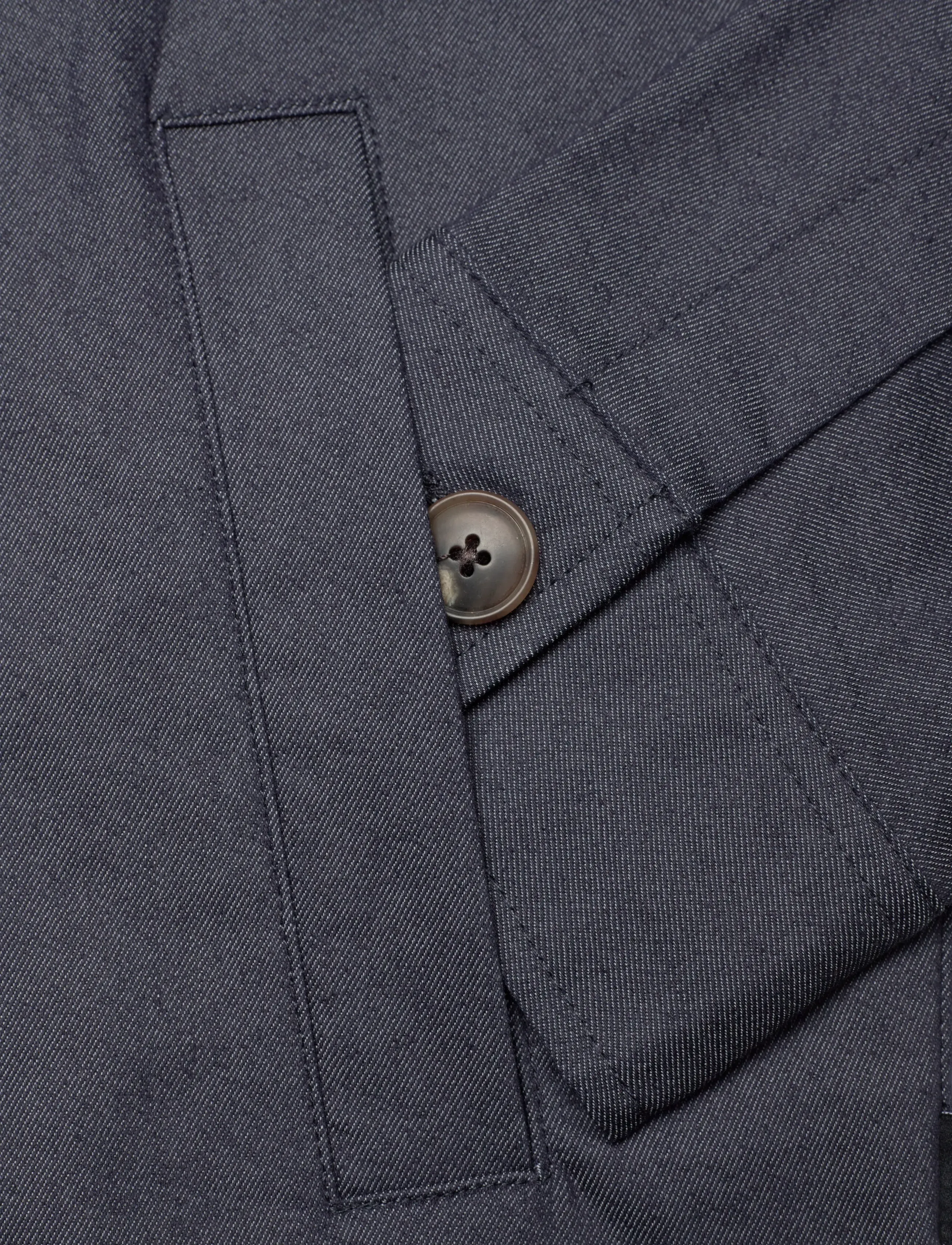 Lindbergh Black - Stretch cotton overshirt - overshirts - dk blue - 3