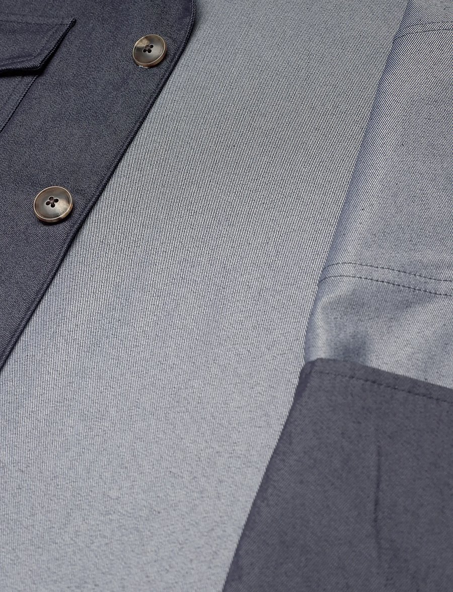 Lindbergh Black - Stretch cotton overshirt - paitatakit - dk blue - 4