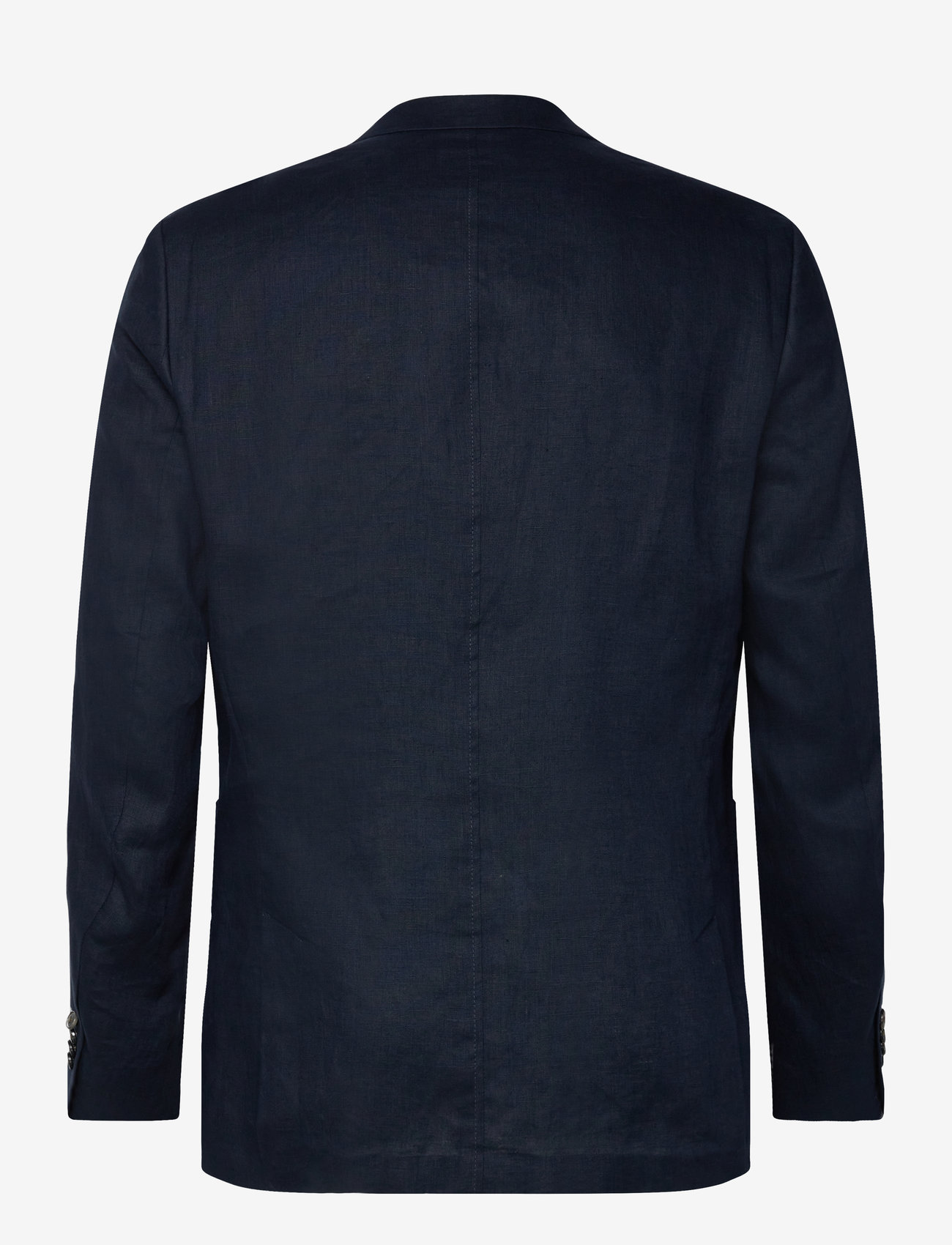 Lindbergh Black - Half lined linen blazer - dk blue - 1
