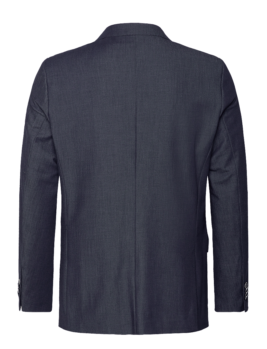 Lindbergh Black - Superflex blazer - combi - enkelknäppta kavajer - blue mel - 1