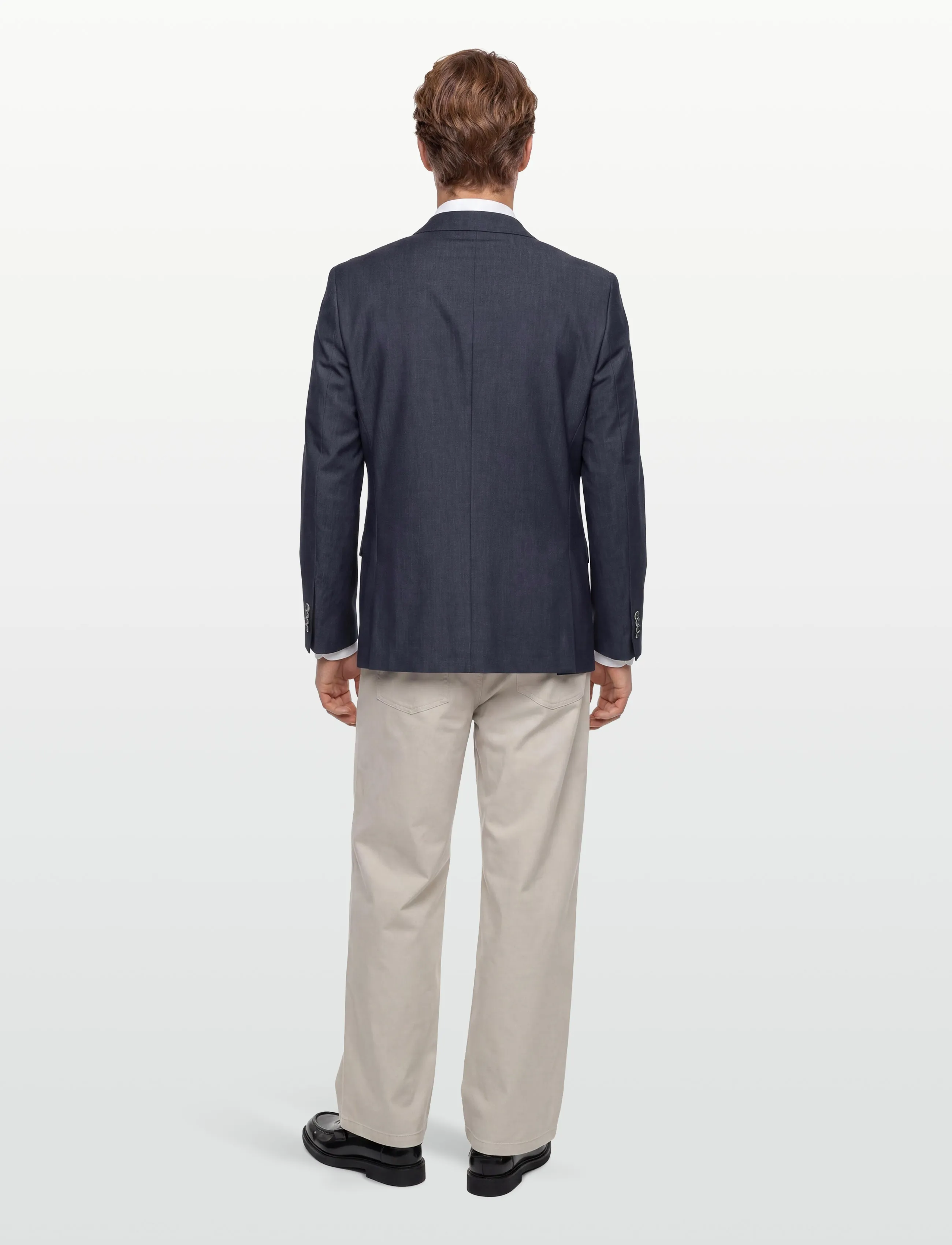Lindbergh Black - Superflex blazer - combi - enkeltradede blazere - blue mel - 4