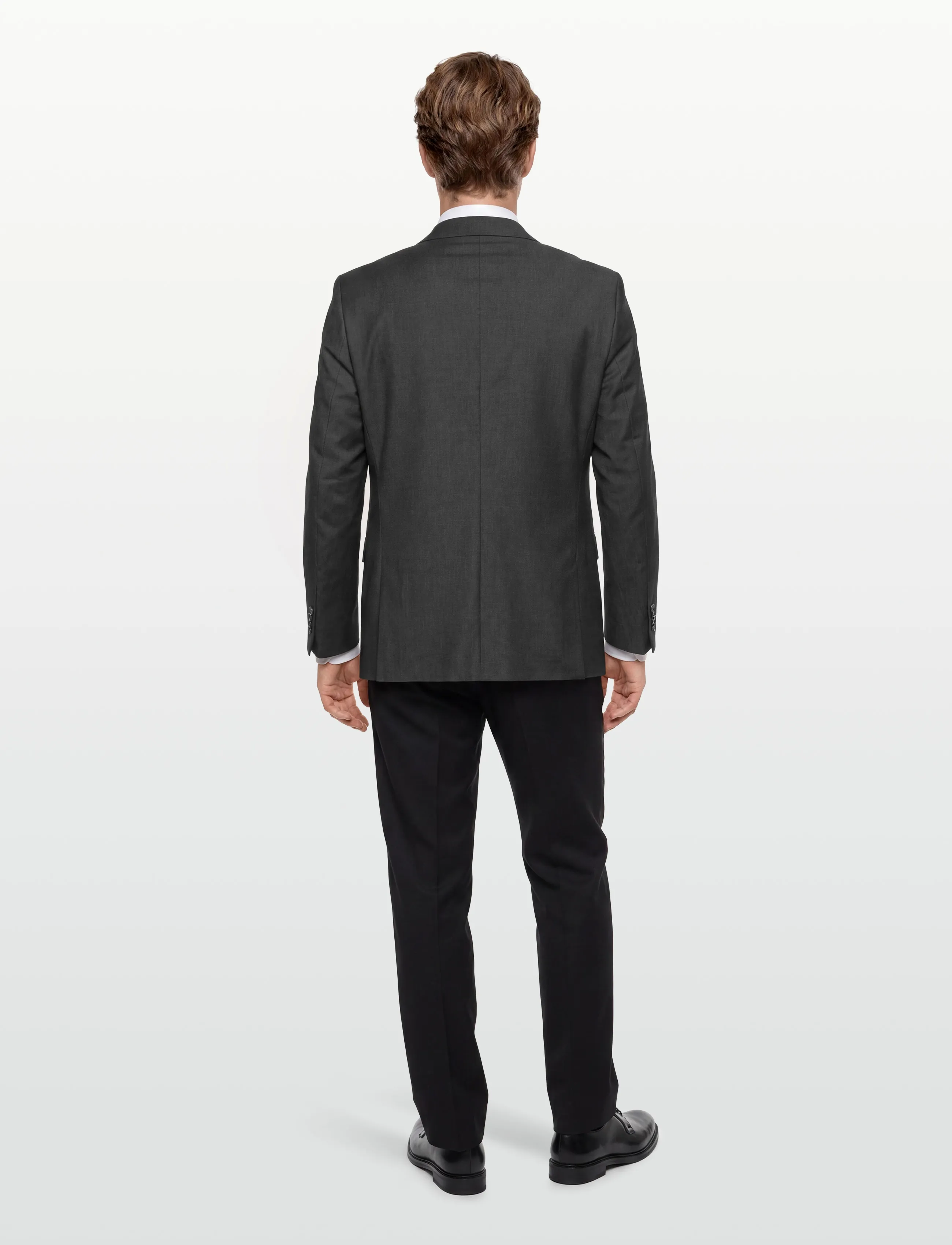 Lindbergh Black - Superflex blazer - combi - enkeltradede blazere - grey mel - 4