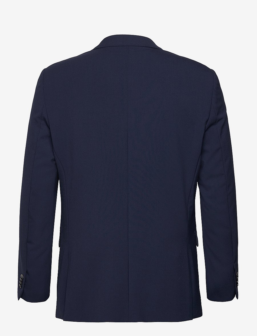 Lindbergh Black - Superflex blazer - einhnepptir blazerar - dk blue mel - 2