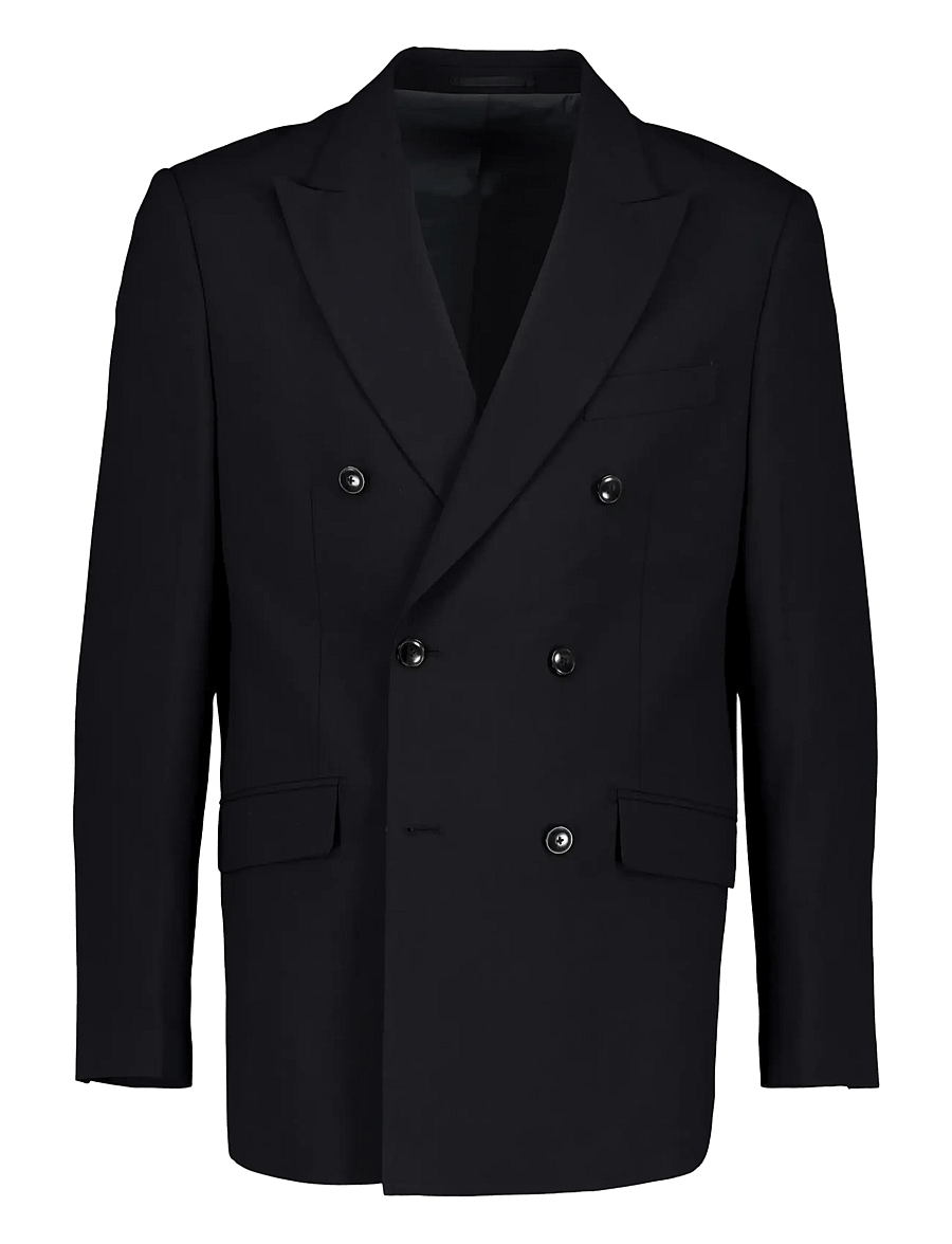 Lindbergh Black - Superflex DB blazer - kaherealised pintsakud - black - 1