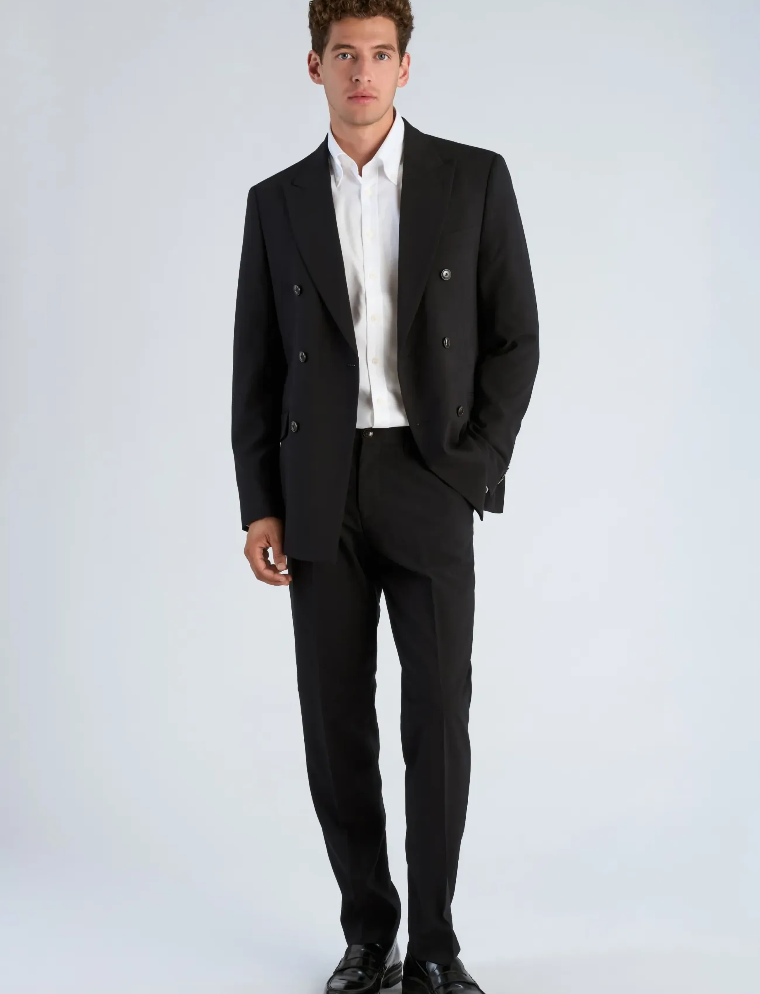 Lindbergh Black - Superflex DB blazer - black - 0