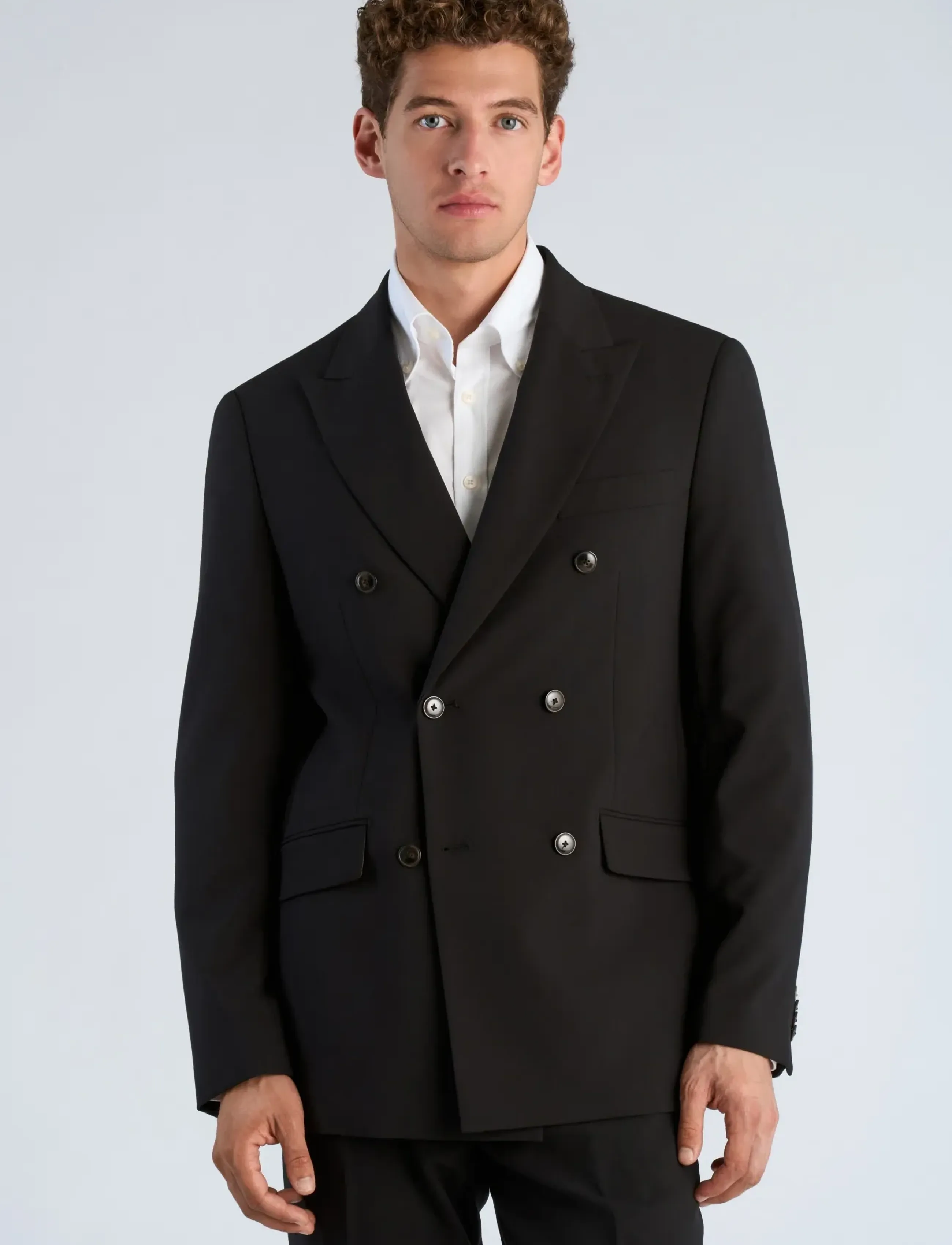 Lindbergh Black - Superflex DB blazer - black - 3