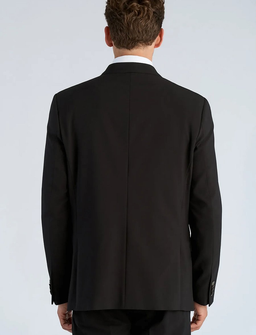 Lindbergh Black - Superflex DB blazer - kaherealised pintsakud - black - 4