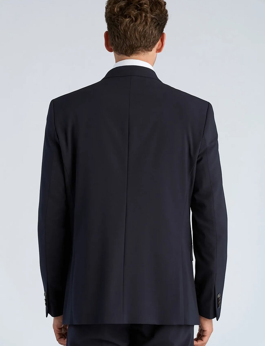 Lindbergh Black - Superflex DB blazer - double breasted blazers - navy - 4