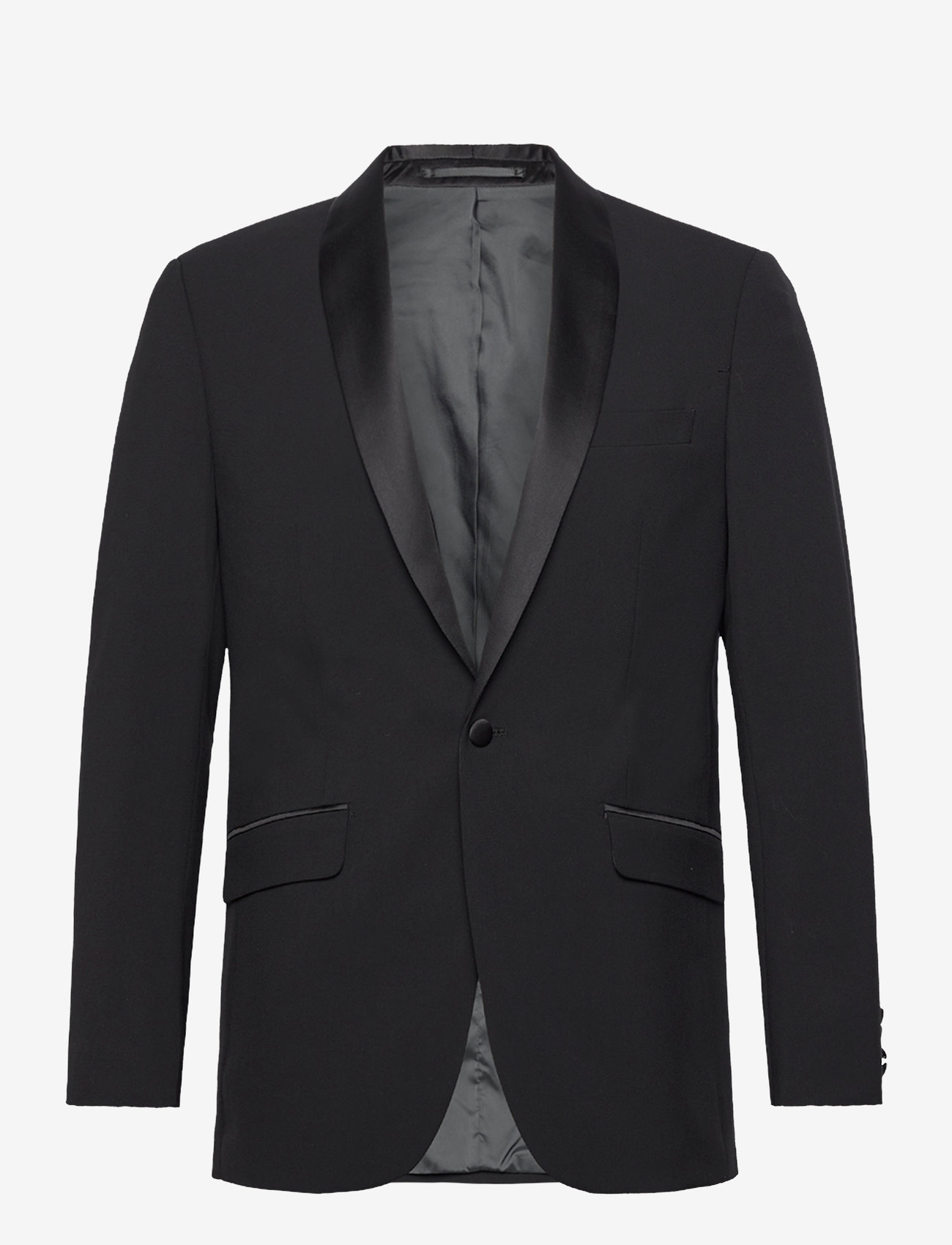 Lindbergh Black - Superflex tuxedo blazer - smokinger - black - 1