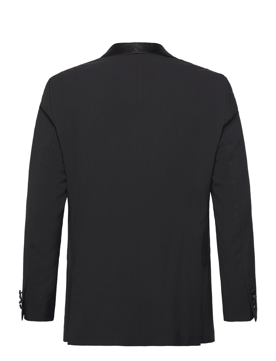 Lindbergh Black - Superflex tuxedo blazer - smokingi - black - 2