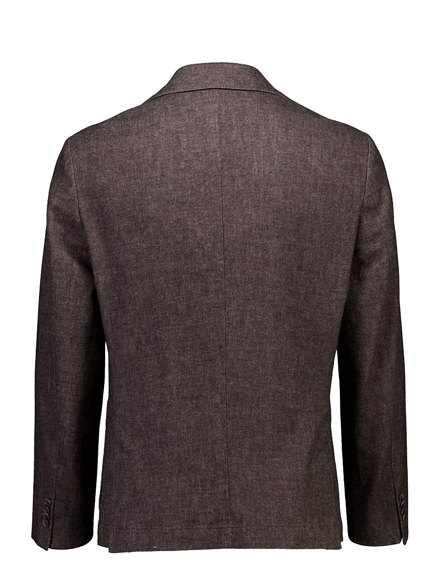Lindbergh Black - 1927: Superflex half lined blazer - enkeltradede blazere - brown mix - 1