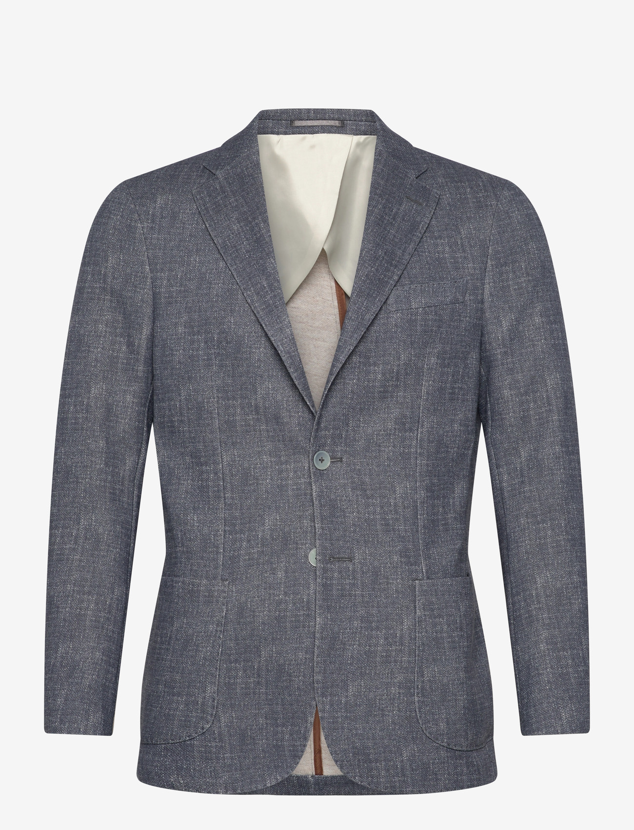 Lindbergh Black - Superflex half lined blazer - einreiher - blue mel - 0