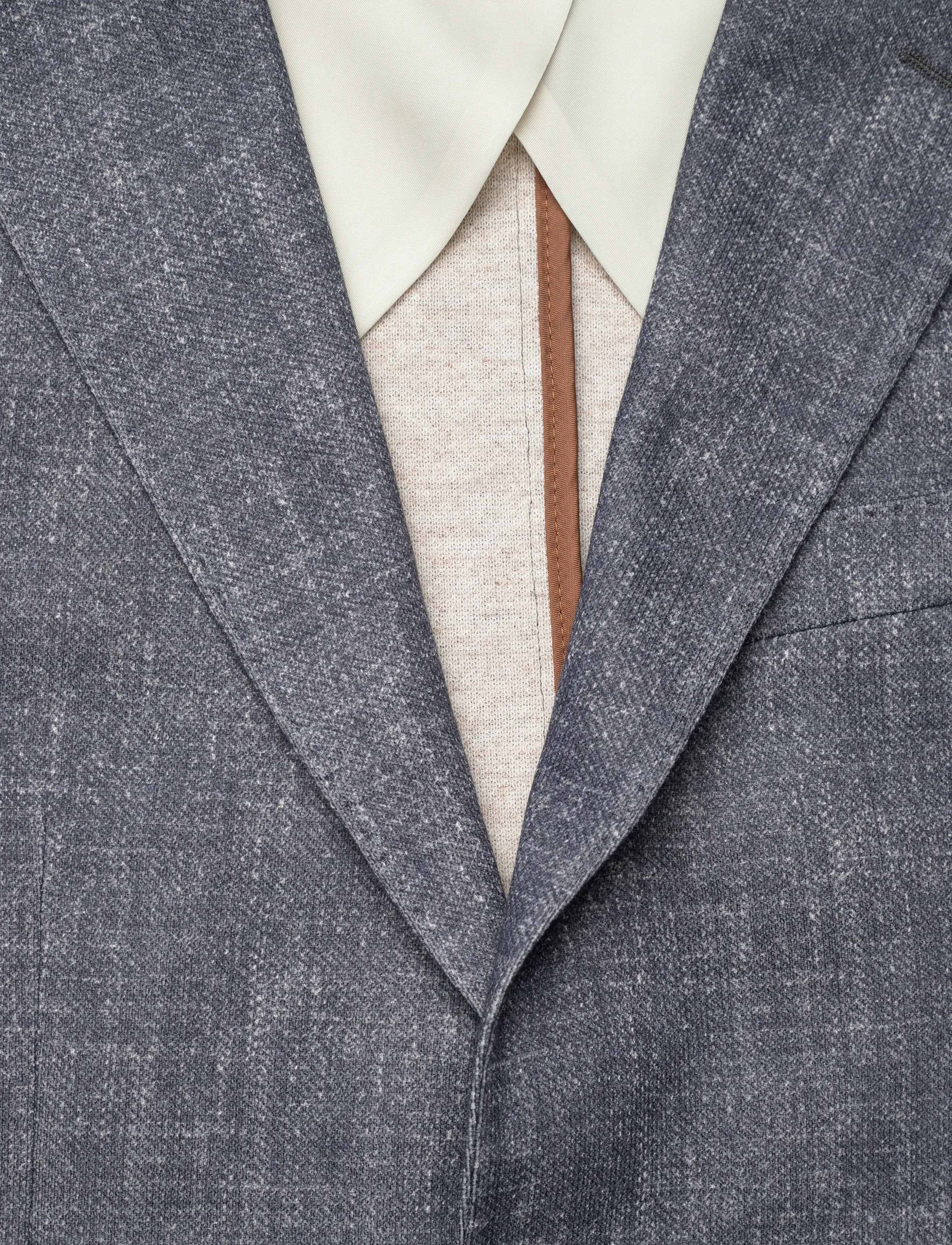 Lindbergh Black - Superflex half lined blazer - enkelknäppta kavajer - blue mel - 2