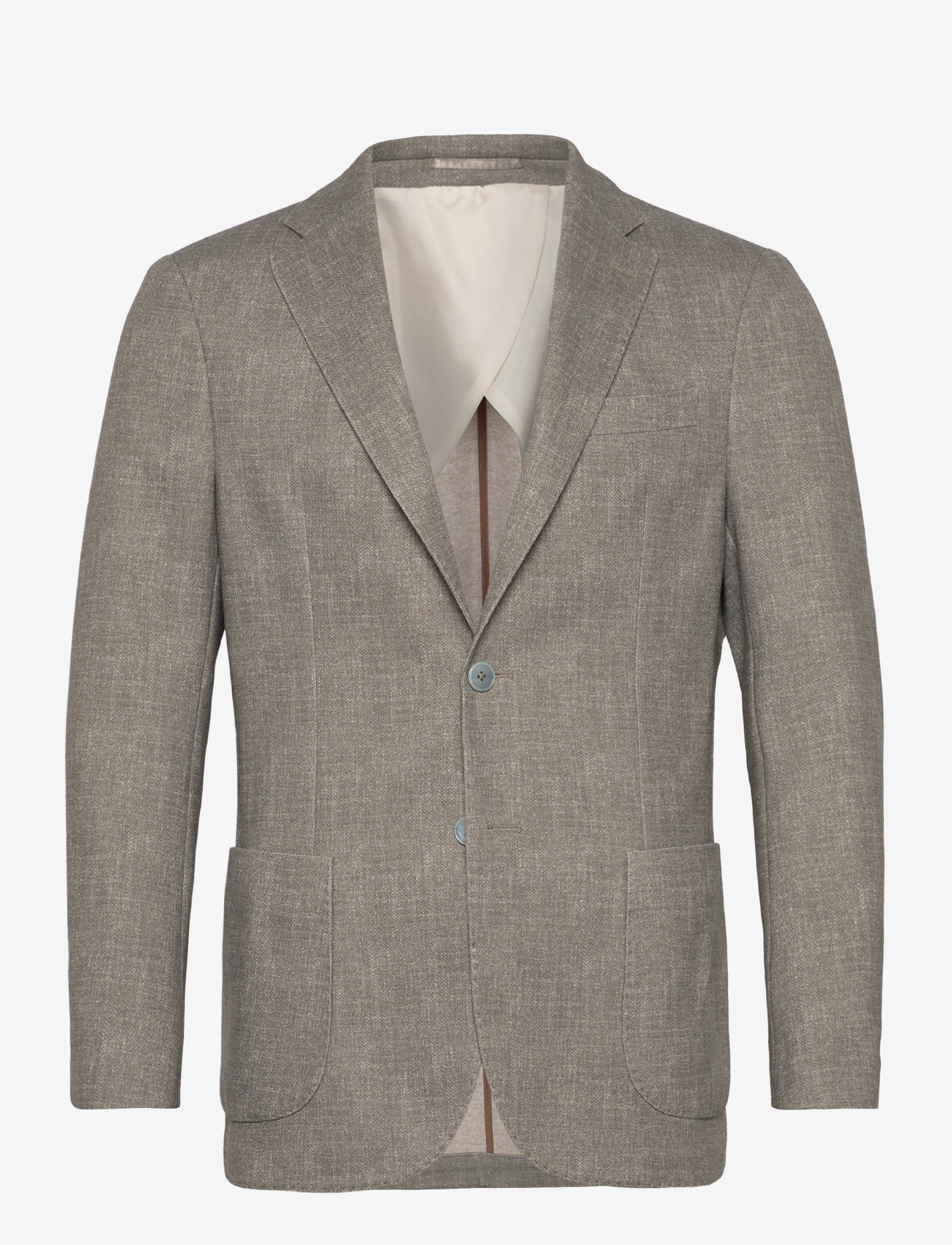 Lindbergh Black - Superflex half lined blazer - vienaeiliai švarkai - lt army mel - 0