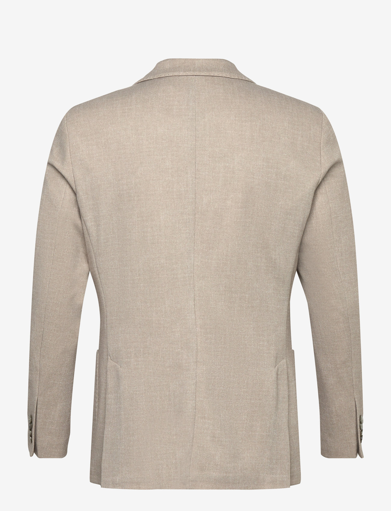 Lindbergh Black - Superflex half lined blazer - enkeltradede blazere - lt sand mel - 1