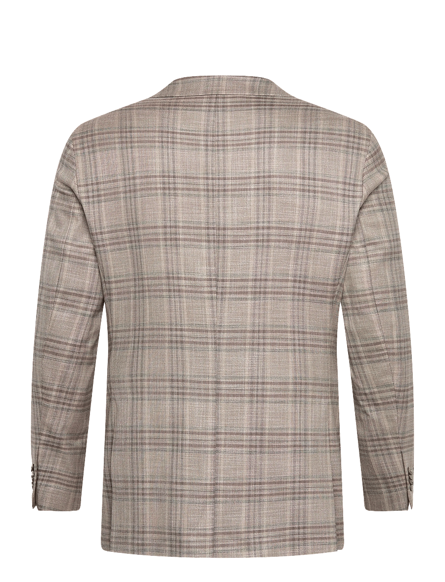 Lindbergh Black - Superflex check blazer - marynarki jednorzędowe - sand mix - 1
