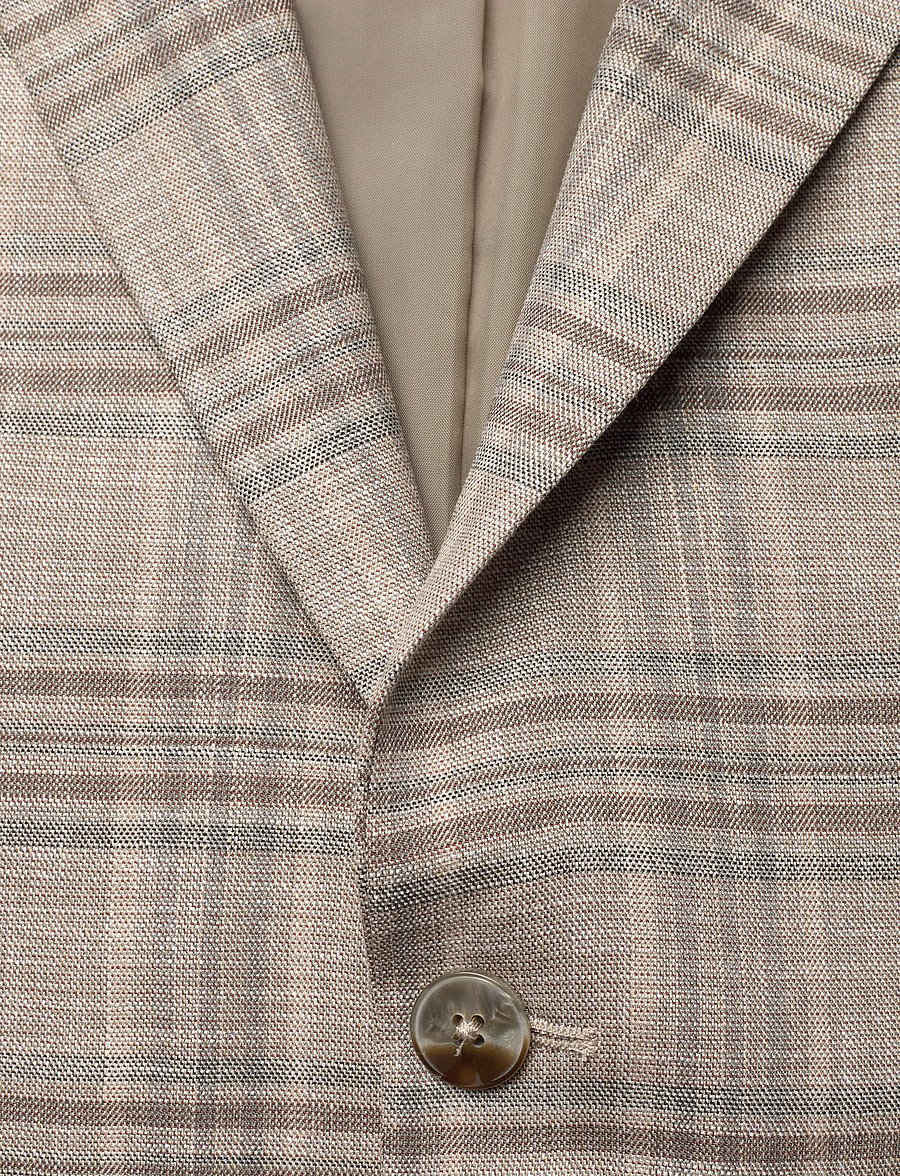 Lindbergh Black - Superflex check blazer - marynarki jednorzędowe - sand mix - 2
