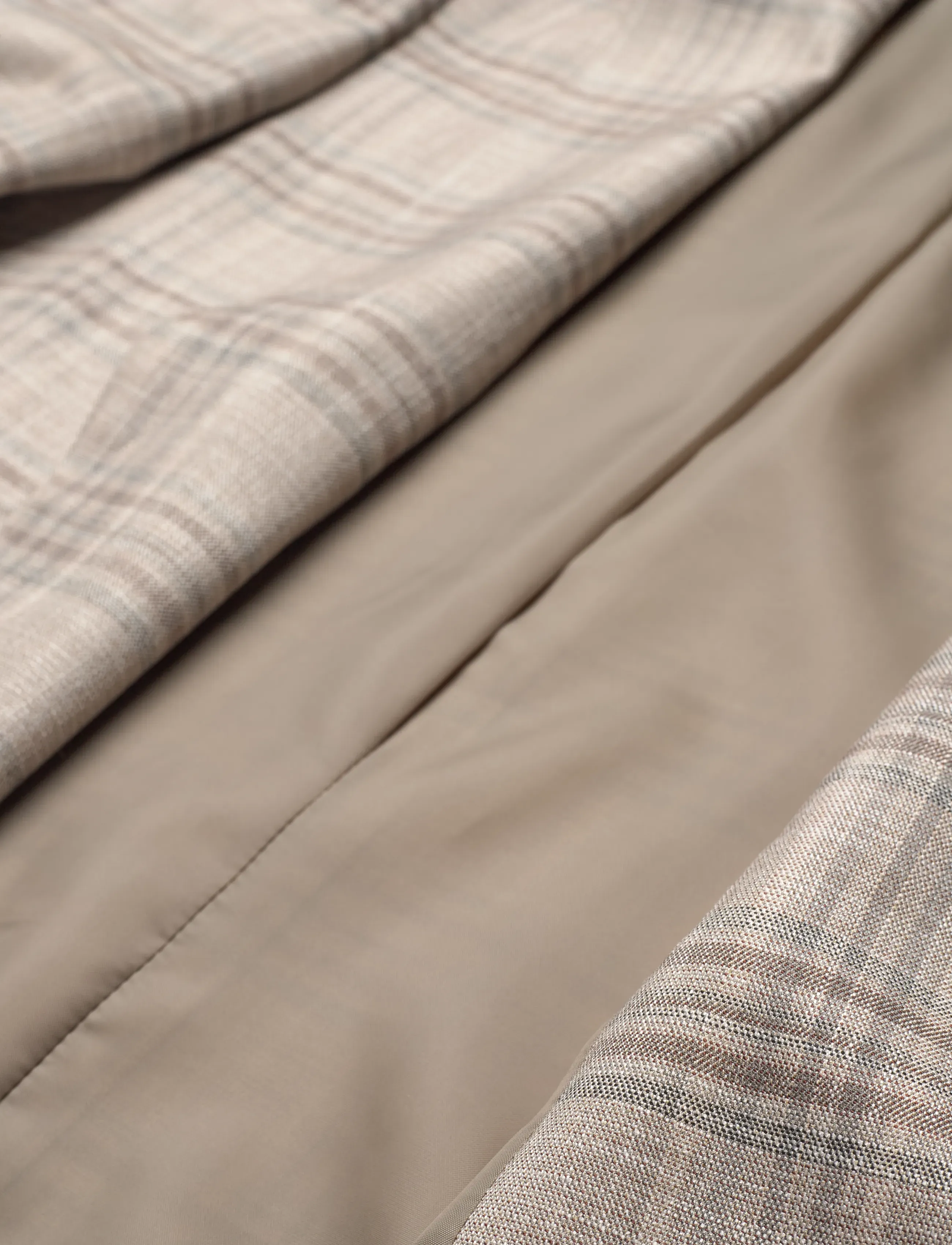 Lindbergh Black - Superflex check blazer - Ühe rinnatisega pintsakud - sand mix - 4