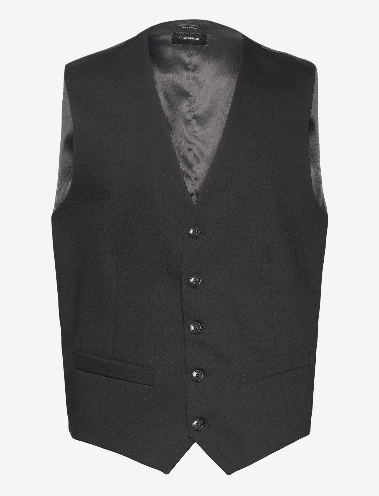 Lindbergh Black - Technical stretch waistcoat - veste - black - 1