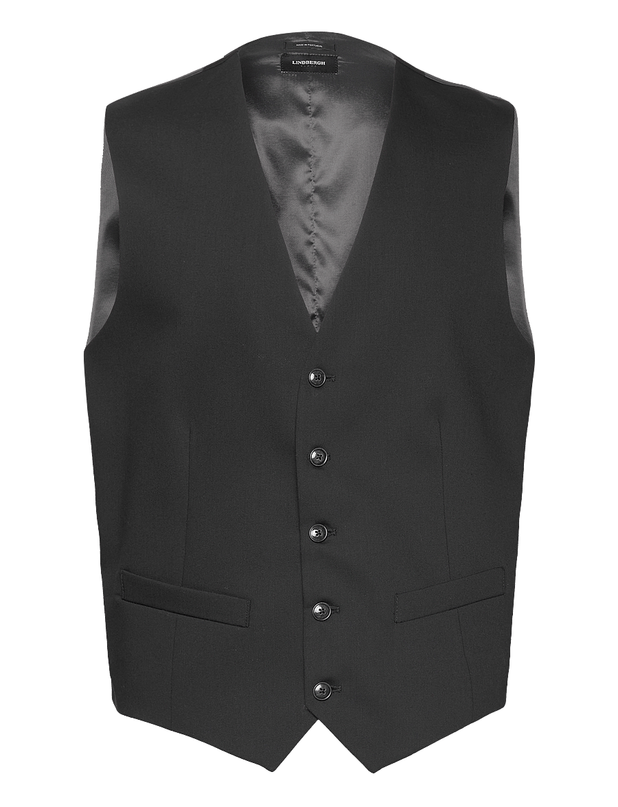 Lindbergh Black - Technical stretch waistcoat - westen - black - 1