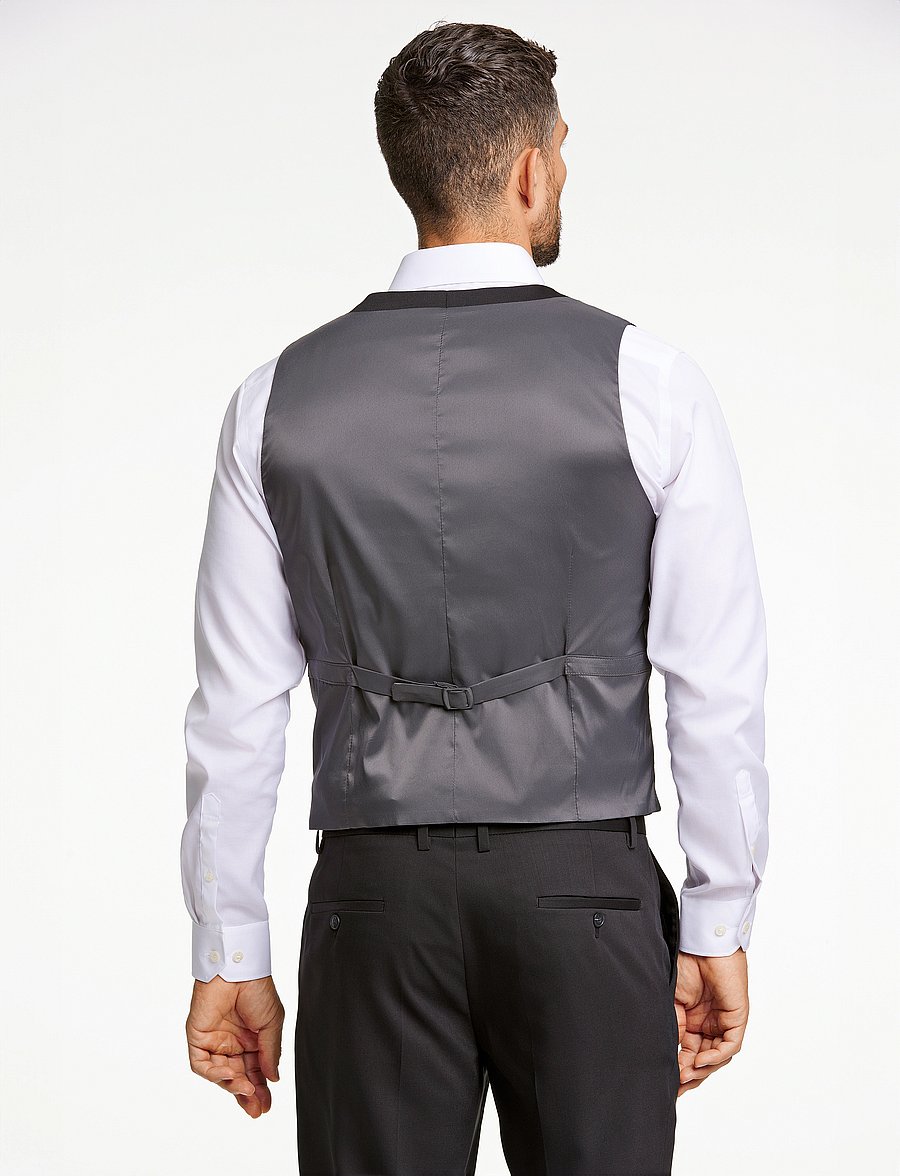 Lindbergh Black - Technical stretch waistcoat - westen - black - 3