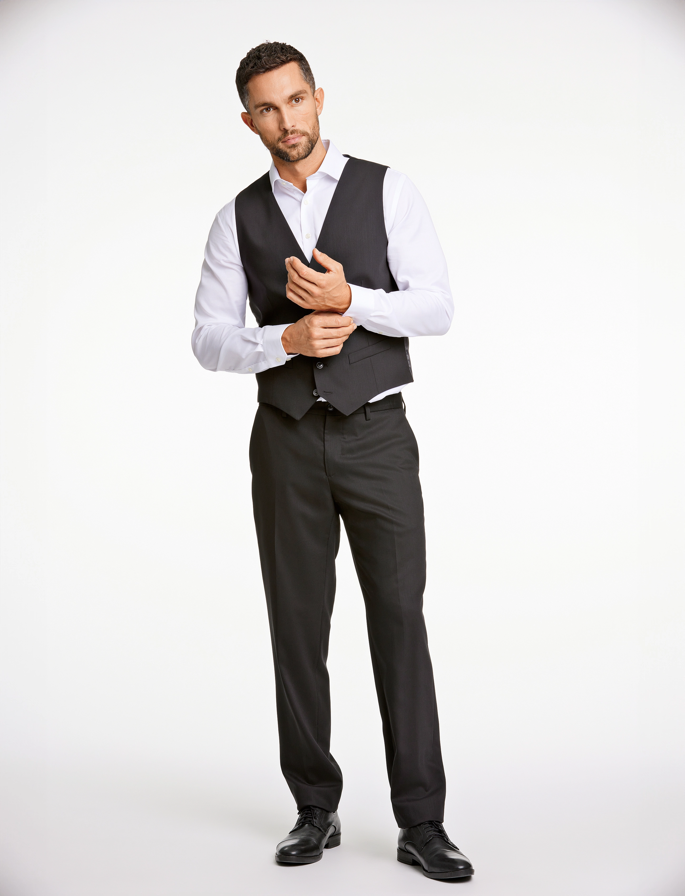 Lindbergh Black - Technical stretch waistcoat - westen - black - 4