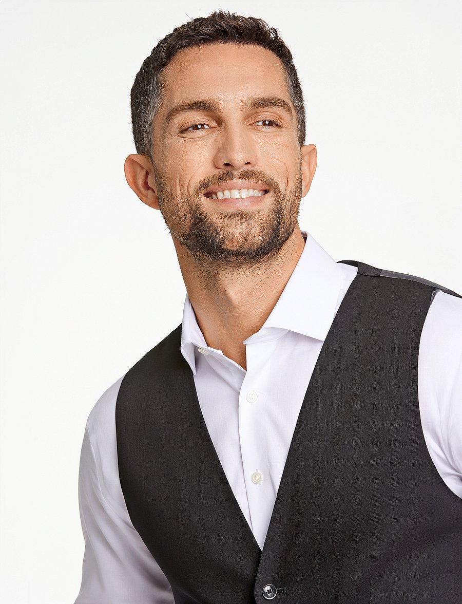 Lindbergh Black - Technical stretch waistcoat - westen - black - 5