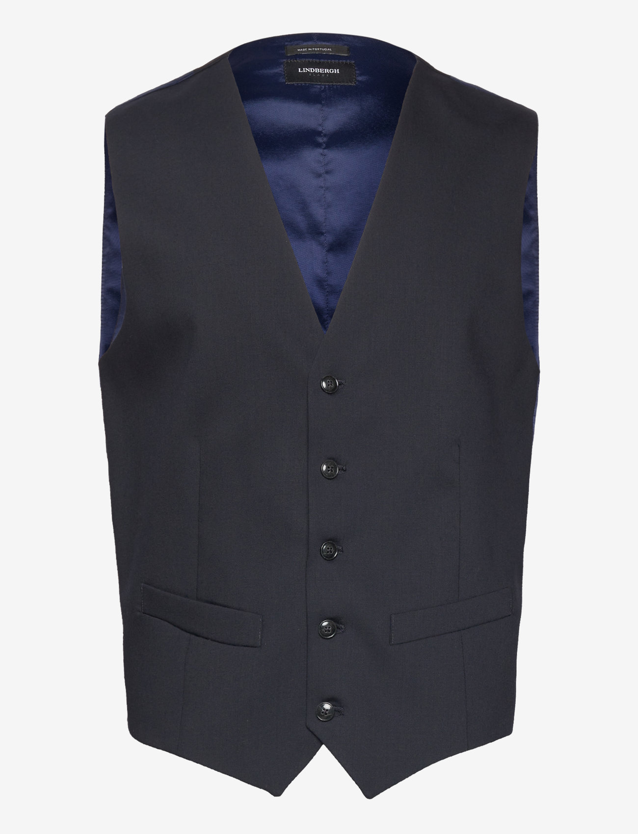 Lindbergh Black - Technical stretch waistcoat - Ülikonnavestid - navy - 1