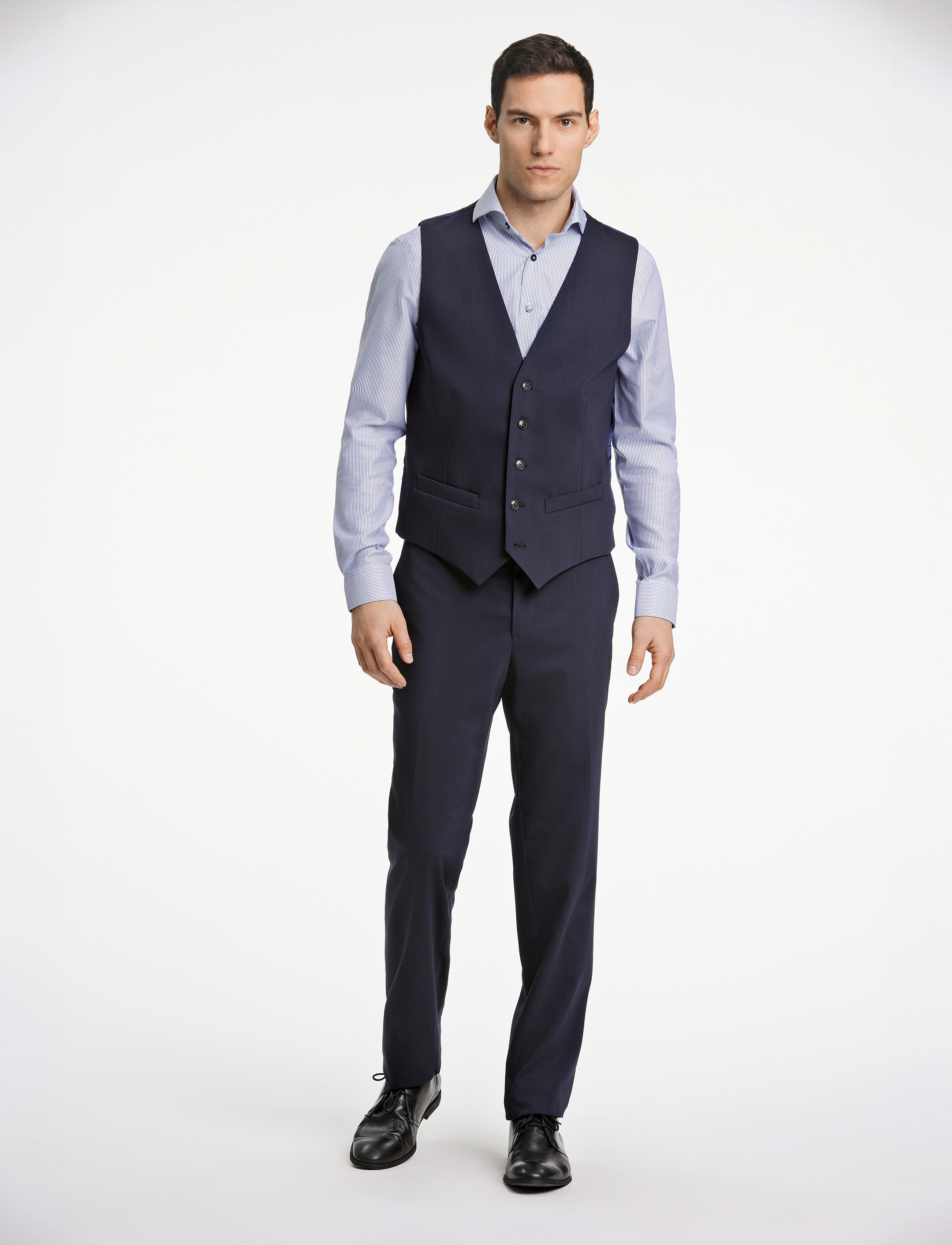 Lindbergh Black Technical Stretch Waistcoat västar herr – bild 3