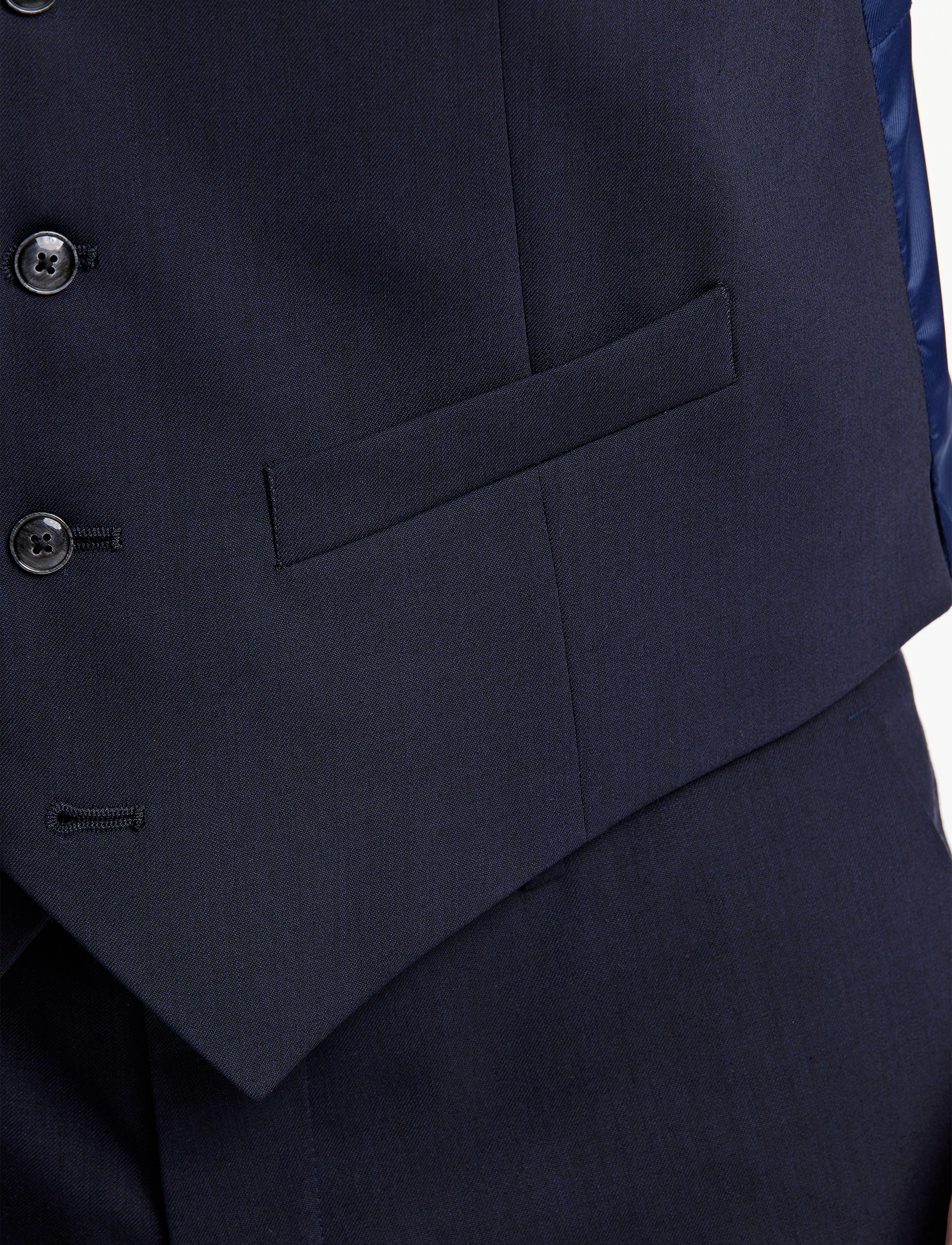 Lindbergh Black Technical Stretch Waistcoat västar herr – bild 5