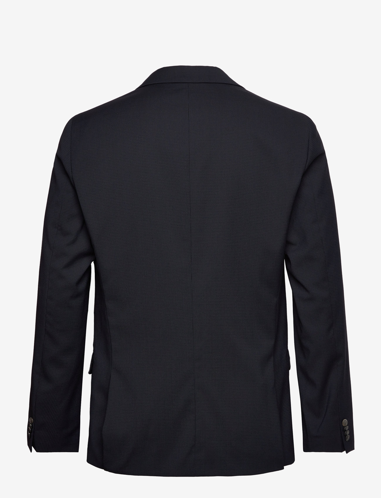 Lindbergh Black - Technical micro check superflex bla - einreiher - dk blue mix - 1