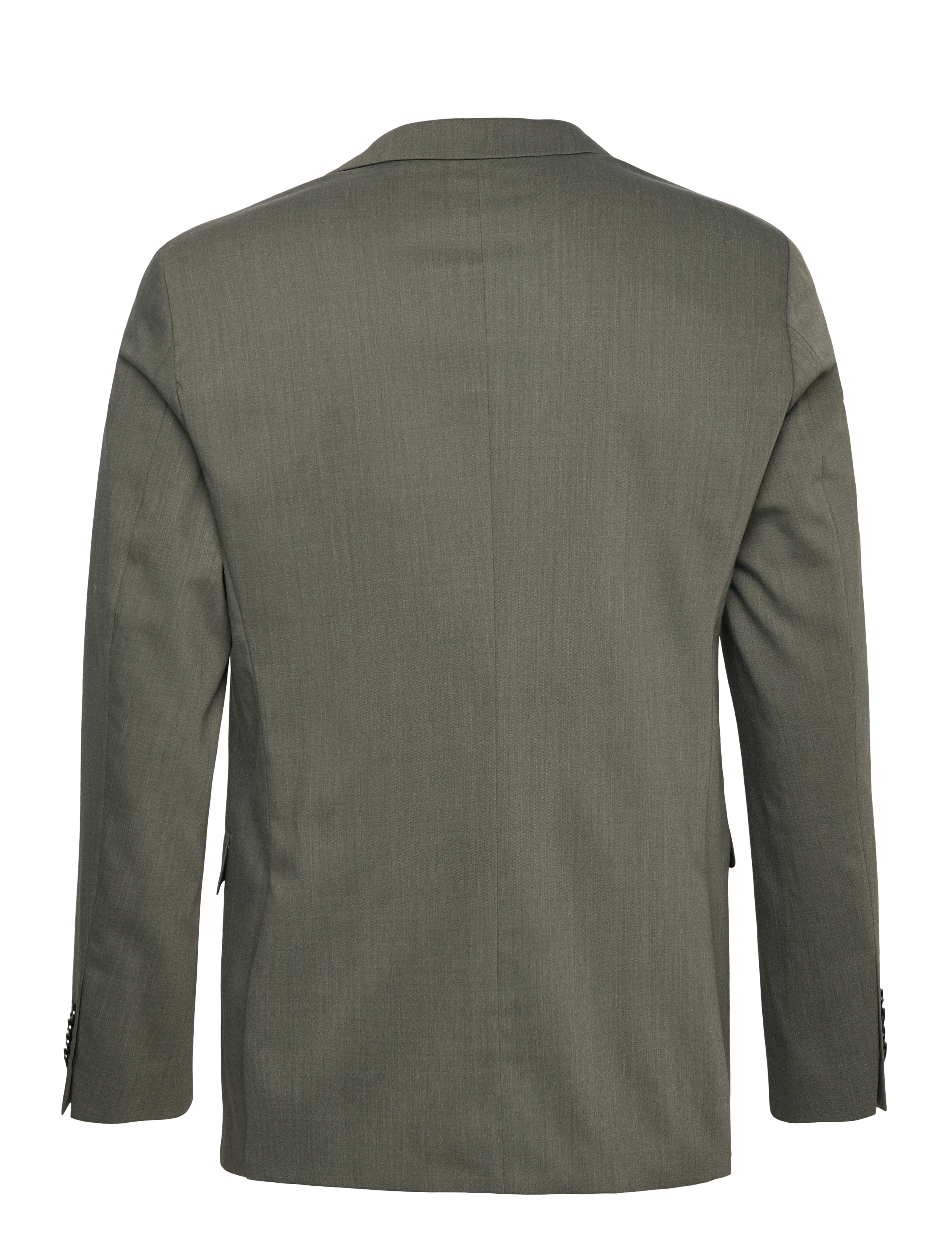 Lindbergh Black - Technical stretch blazer - combi suit - enkeltradede blazere - army mel - 1