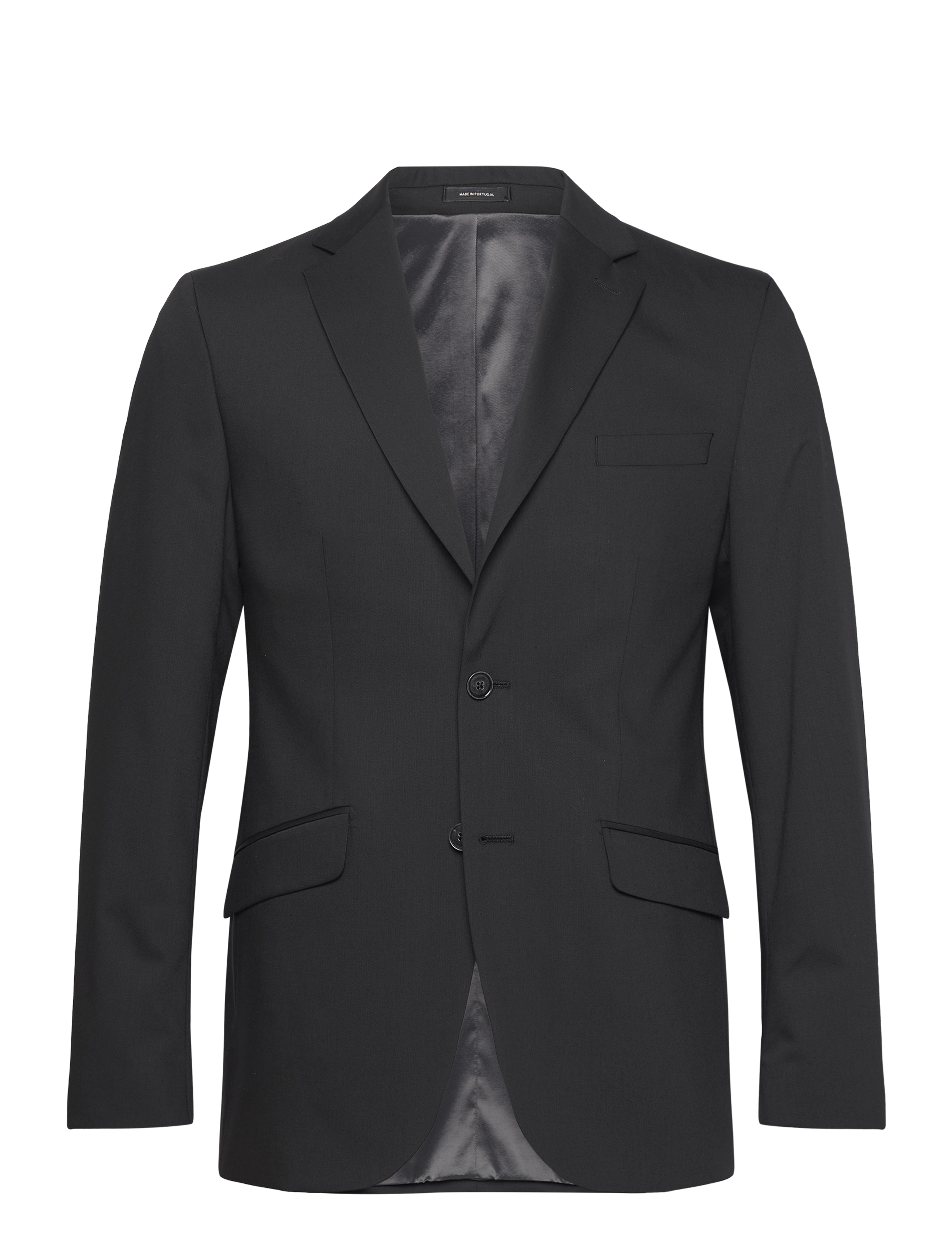 LINDBERGH Schwarz Technical Stretch Blazer - Combi Su Schwarz - 54 - Herren