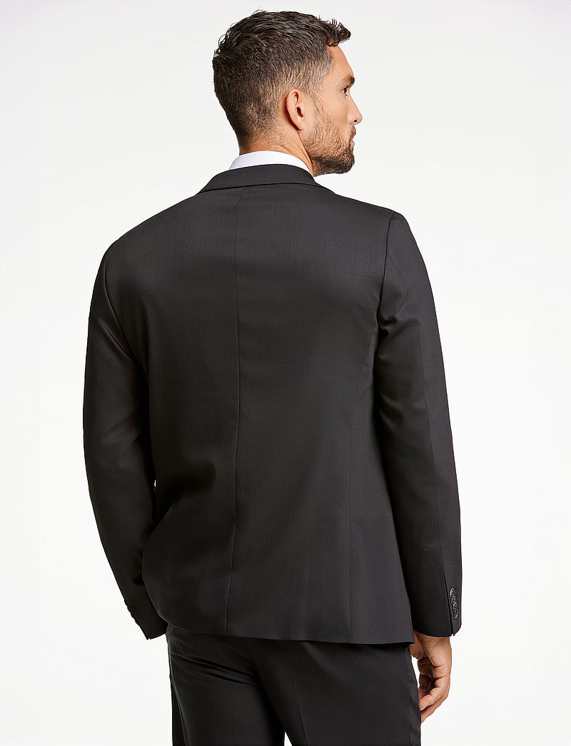 Lindbergh Black - Technical stretch blazer - combi suit - enkeltradede blazere - black - 3